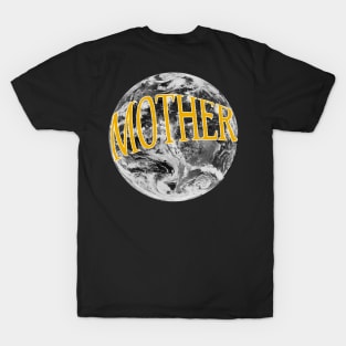 MOTHER EARTH YELLOW BLACK T-Shirt